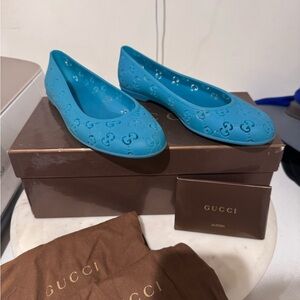 Gucci Jelly Flats